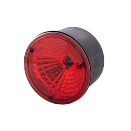 HELLA 2NE 964 169-521 Rear Fog Light - 12/24V - Round - mounting/Fitting - Lens Colour: Red - left/right