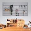 NeatiEase 2 x 4ft Slatwall Panel Wall Storage Systems, Slat