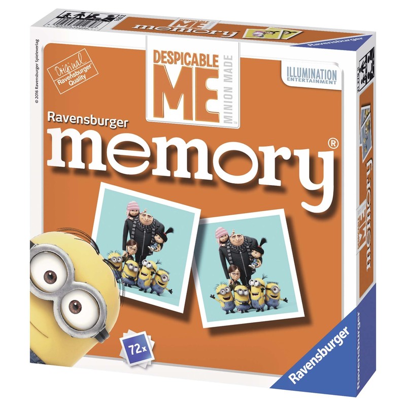 Ravensburger 212798 "Despicable Me Memory Game