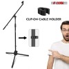 5Core Microphone Stand 360° Rotating Mic Clip Boom Arm Foldable