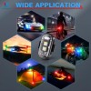 MICTUNING Wireless LED Strobe Lights with Remote Control for Car