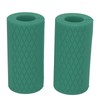 1 Pair Barbell Grips Bar Handles Silicone Anti Slip Thicken