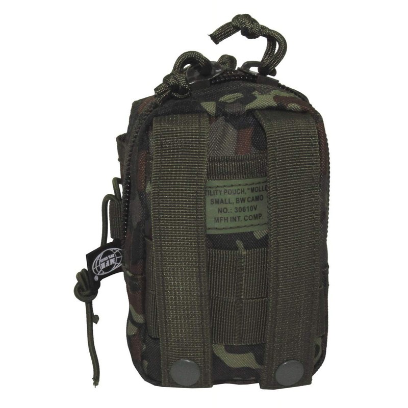 MFH Utility Pouch MOLLE Flecktarn