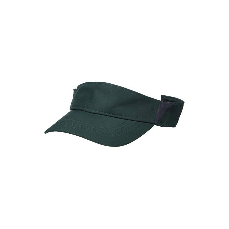 Ashe City Drive Performance Visor para Hombre, Verde Bosque/Carbono, One