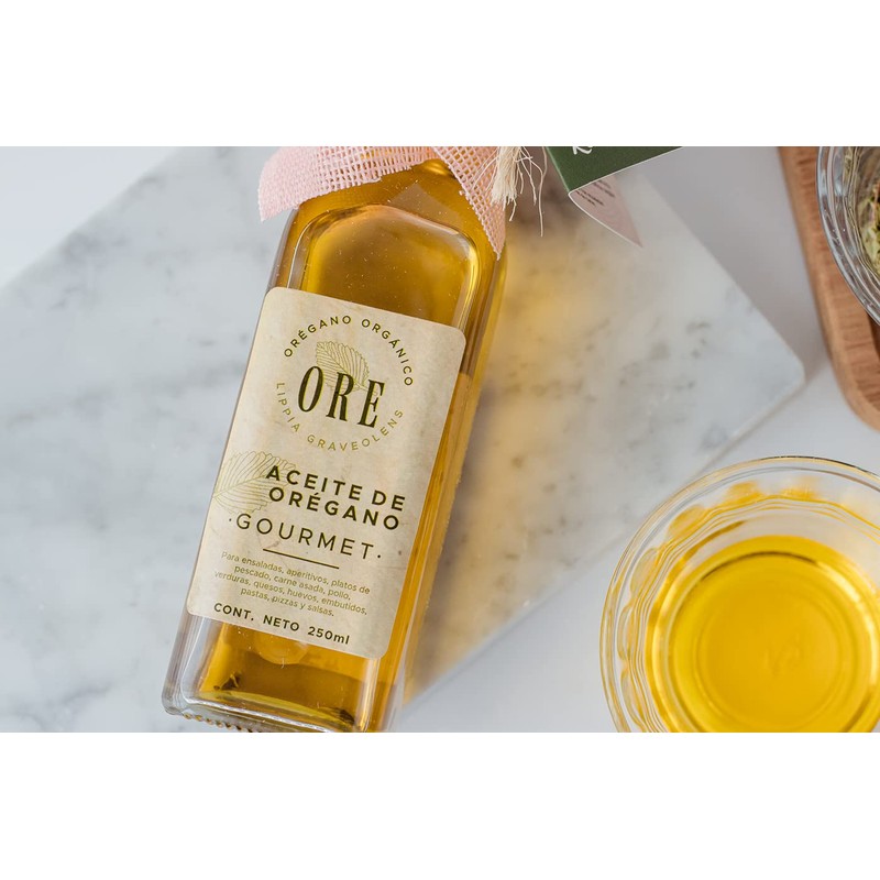ACEITE DE OLIVA CON OREGANO GOURMET ORE 250 ml