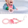 Teething Necklace Gum Massage Silicone Baby Teether Cute Bright Color