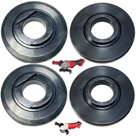 4-Pack 43-34-0036 Inner Disk Flange Nut Replacement for Milwaukeeiii Angle Grinders 2680-20, 2680-22, 6140-30, 6140-33, 6116-30, 6116-31, 6122-30, 6123-30 (Durable 4-Piece Set)
