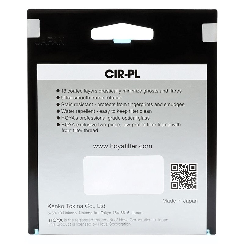 Hoya HFOPL062 62mm Fusion ONE PL-CIR Camera Filter, Black