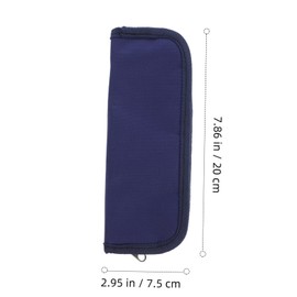 SAFIGLE 1Pc Portable Cooler Bag Navy Storage Organizer for School Travel Camping Lightweight Wear Resistant Durable Medication