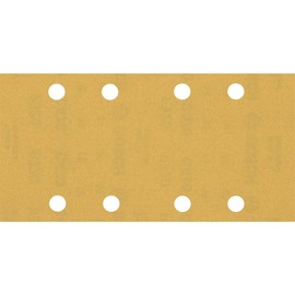Bosch Professional Expert C470 Sandpaper with 8 Holes (for Hardwood, Paint on Wood, 93 x 186 mm, Grit 320, Orbital Sander Accessories), Pack of 10