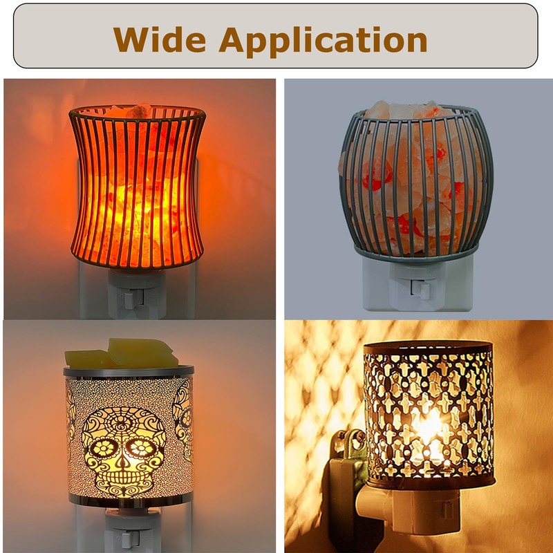 TWDRTDD Plug in Night Light, Adjustable E12 Base Socket with