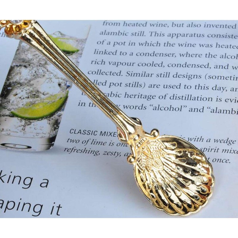 Yarlung 16 Pack Mini Coffee Spoons, 4.5 Inch Demitasse Vintage