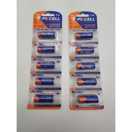 Universal 2 x PKCELL 5-Pack 23A 12v Alkaline Battery, 10 Total Batteries