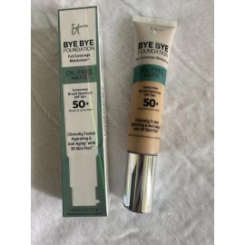 IT Cosmetics Bye Bye Foundation - Full Coverage Moisturizer 50 SPF- Light Color