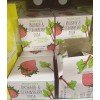 TRADER JOE'S RHUBARB & STRAWBERRY SODA 4 - 8.4 FL