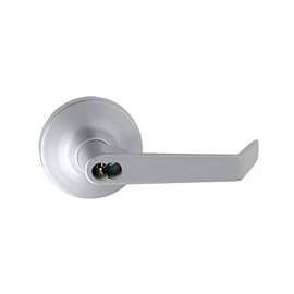 Dexter Commercial Hardware ED2000T-CLRM-R-SFIC-SP28 Grade2 Trim pack with Key in Lever Round Rose, Classroom Less SFIC, Aluminum
