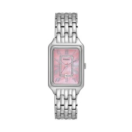 Fossil Raquel ES5401 Women's Wristwatch, Silver, Silver, Bracelet Type