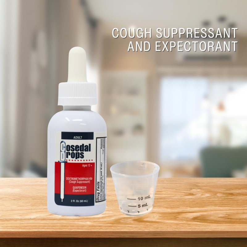 Cosedal Throat Relief Drops - 2 Fl Oz, Single Pack