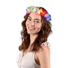 Set of 12 Rainbow LED Value Flower Crown Headbands