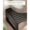 AmazerBath 7 Inches Bamboo Toilet Stool Squat for Adult, Foldable