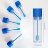 TOTSUN 20Pcs Stool Containers Sample 15 ML Plastic Test Tube