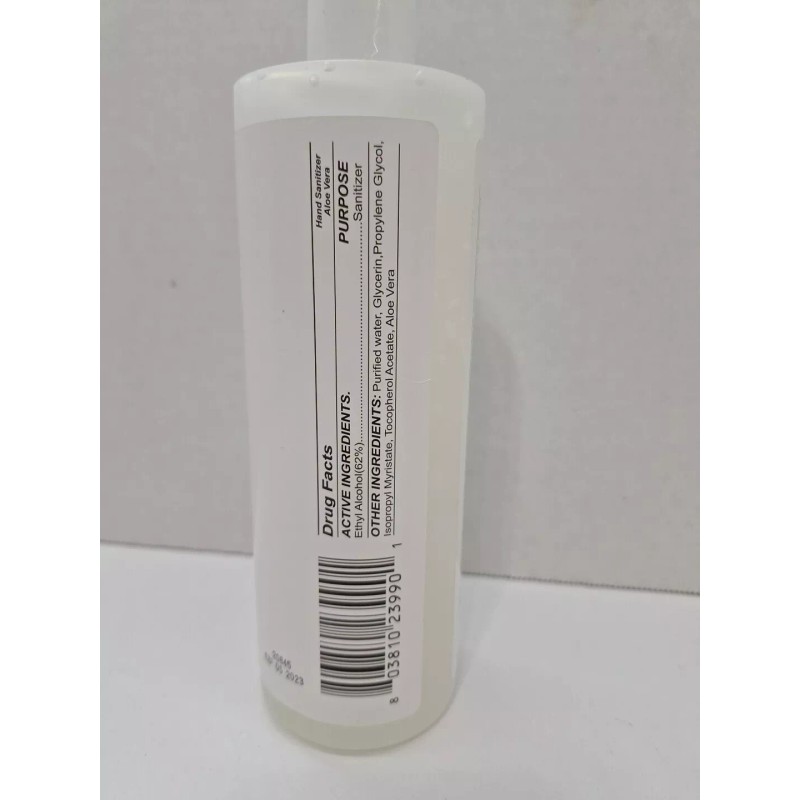 Pure NEW Pure Formula Hand Sanitizer Aloe Kills 99.9% of