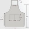 trabag Pack of 2 BBQ Aprons for Men with Pockets,