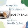 Premium Washable Pee Pads for Dogs, Reusable Puppy Pads, Dog