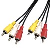 Video Cord: 3 pin to 3 pin 5m RCA pin
