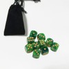 Yiotfandoll 10PCS Polyhedral D6 Dice 16mm Acrylic Game Dice for