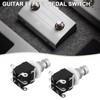 Create idea 2 Pieces Electric Guitar Effect Pedal Switch Bypass