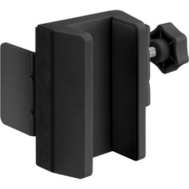 InLine® Table Leg Clamp for Power Strip Screw Clamp Black