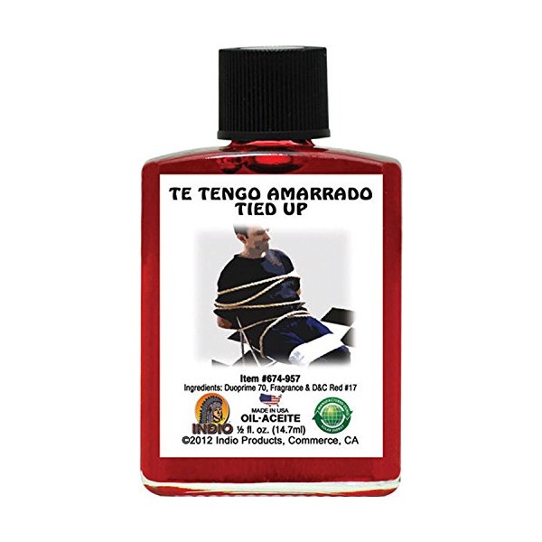 INDIO Oil- Tied Up TE TENGO AMARRADO 1/2oz