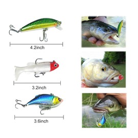 XYZsundy 90PCS Fishing Lures Kit Set Including Fishing Stuff Tackle Box Accessories Hooks, Worms, jigs, Fishing Bait for bass, Crappie ,Trout,Fishing Gifts for Men.