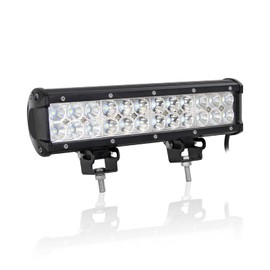 Willpower 12 Inch 72W Led Light Bar Flood Spot Combo Beam Off Road Driving Lights Waterproof Fog Work Lights for 4X4 Trucks Boat Car SUV ATV 12V 24V