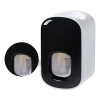 Exprimidor Automático Doble Pasta Dientes Práctico Mon Negro