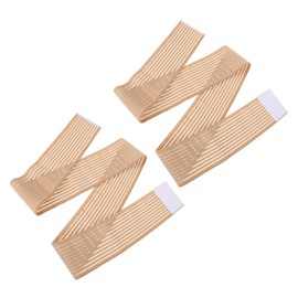 FOMIYES 2rolls Elastic Knee Compression Wraps Support for Sports Fitness Joint for Running Gym Workouts and Weightlifting