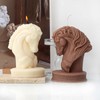 Grainrain 3D Horse Animal Silicone Candle Molds for Candle Making
