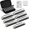 CONJURER Blues Harmonica for Beginners, 10 Hole Bb Key Diatonic