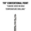 Drill America H Solid Carbide Drill Bit, DMOD Series