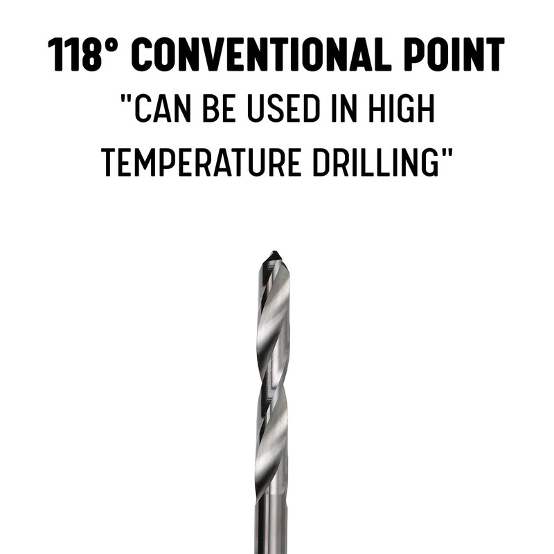 Drill America H Solid Carbide Drill Bit, DMOD Series