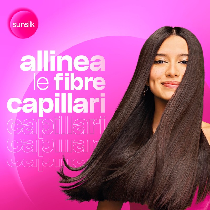 Sunsilk, Balsamo Liscio Perfetto, Balsamo Lisciante Anticrespo per Capelli Lisci
