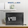 SereneLife Electronic Safe Box Heavy Duty 12.2’’ x 7.8’’ Lockbox