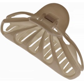 Camila Paris CP3635 French Brown Hair Clip for Women - Thick, Long, Curly, Wavy Hair - Strong Hold No Slip Grip Fashion Styling Claw Clips, Made in France