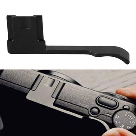 GR3 Aluminiumlegierung Thumbs Up Grip, Daumengriff, Ersatzhandgriff für Ricoh GR GRII GRIII Kamera, (Schwarz)