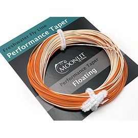 Moonlit Performance WF Taper Floating Fly Line (Peach & Orange, 5wt Line)