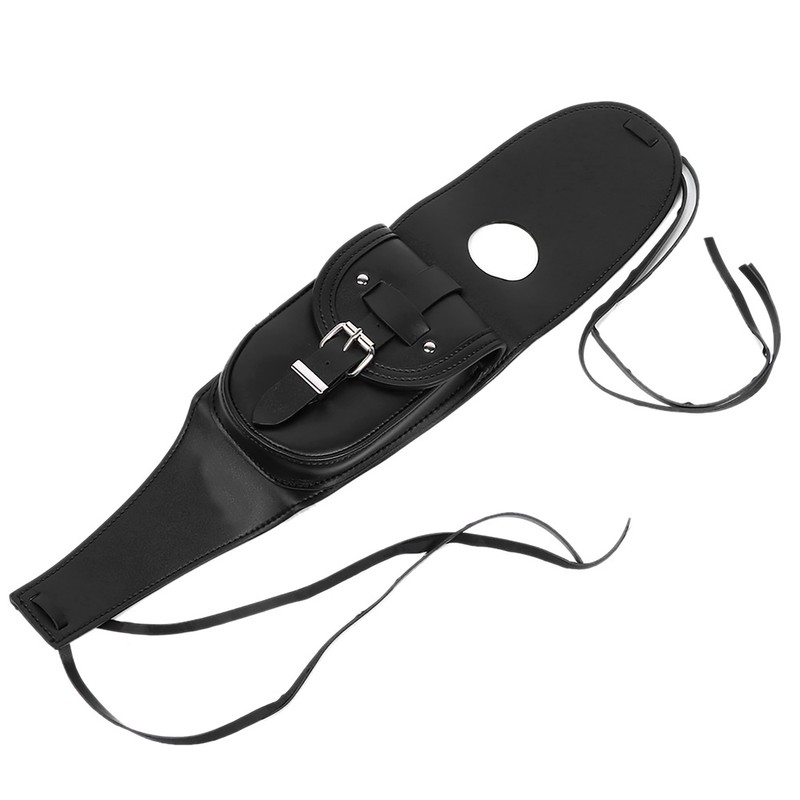 Motorcycle PU Leather Fuel Tank Cover Panel Pad Bib Bag