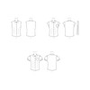 Simplicity Misses' Loose-Fitting Button Front Top Packet, Code 9295 Sewing