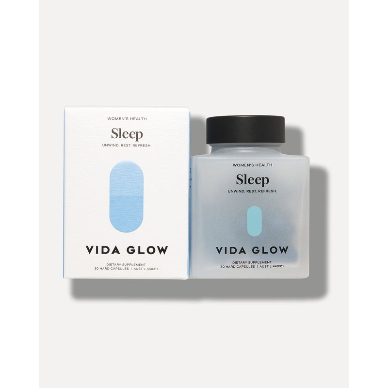 Vida Glow Sleep Supplements - 30 Capsules