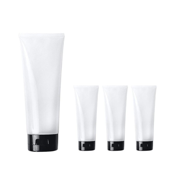 Aspire 4 Pack 3.4 OZ/100 ML Empty Squeeze Tubes Cosmetic
